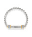 BRIGHTON Meridian Courageous Two Tone Stretch Bracelet