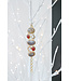 7 Stone Link Bracelet