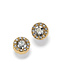 BRIGHTON Illumina Solitaire Post Earrings - Gold