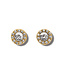 BRIGHTON Illumina Solitaire Post Earrings - Gold