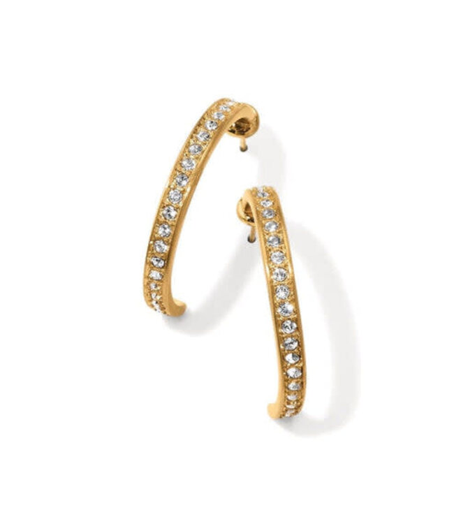 BRIGHTON Meridian Zenith Medium Hoop Earrings - Gold