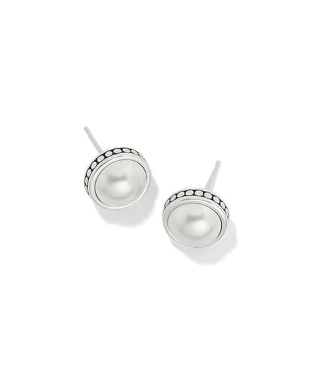 BRIGHTON Pebble Dot Pearl Post Earrings