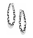 BRIGHTON Pebble Oval Hoop Earring