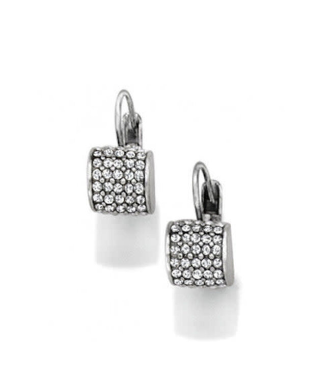 BRIGHTON Meridian Leverback Earrings Silver