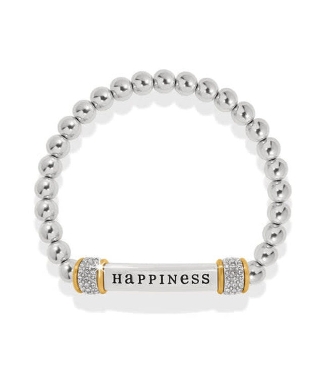 BRIGHTON Meridian Happiness Two Tone Stretch Bracelet
