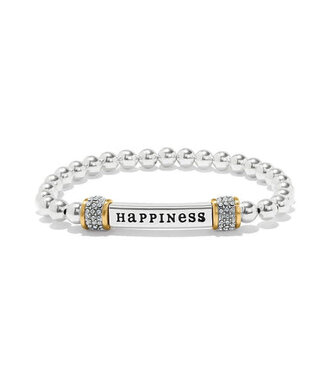 BRIGHTON Meridian Happiness Two Tone Stretch Bracelet