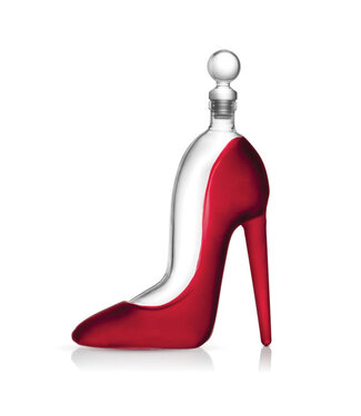 22 oz Runway Decanter - Red