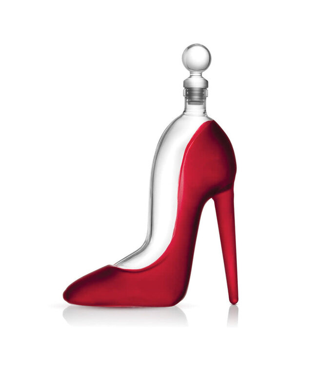 22 oz Runway Decanter - Red