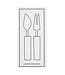 Alabaster Cheese Knives - Sold as Set