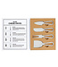 Silver Cheese Knives Book Box