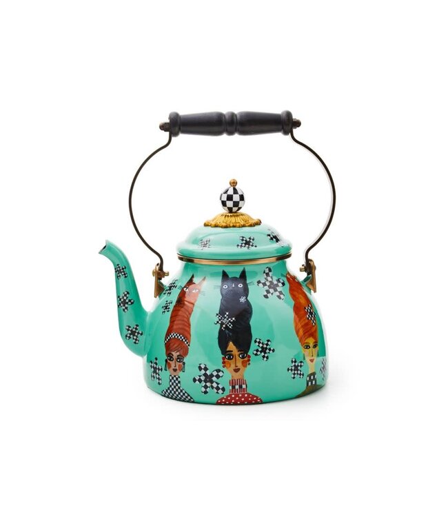 MACKENZIE CHILDS 2 Quart Tea Kettle