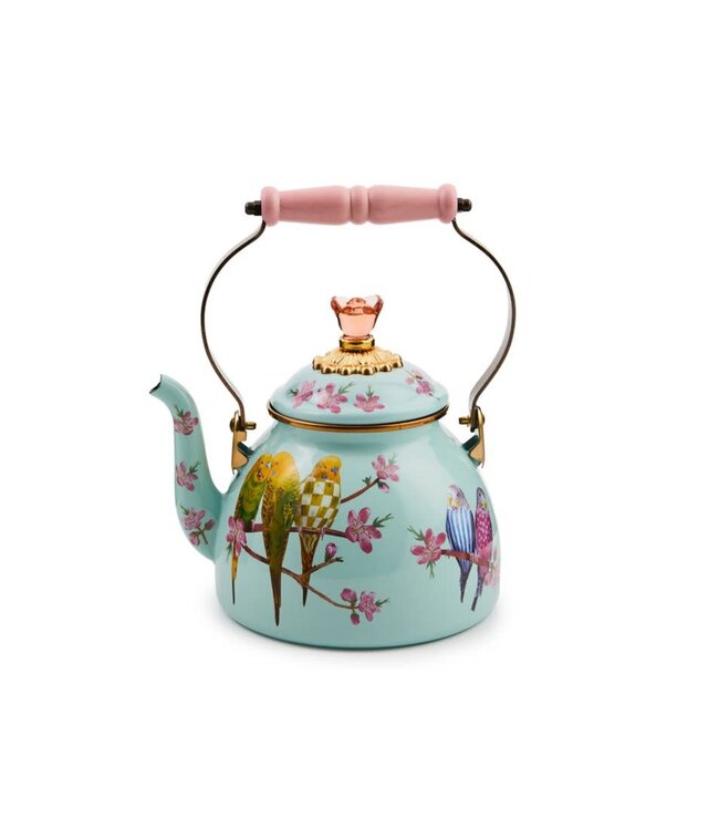 MACKENZIE CHILDS 2 Quart Tea Kettle