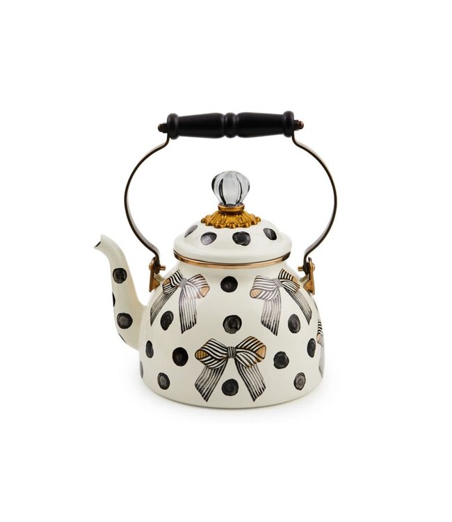 MACKENZIE CHILDS 2 Quart Tea Kettle