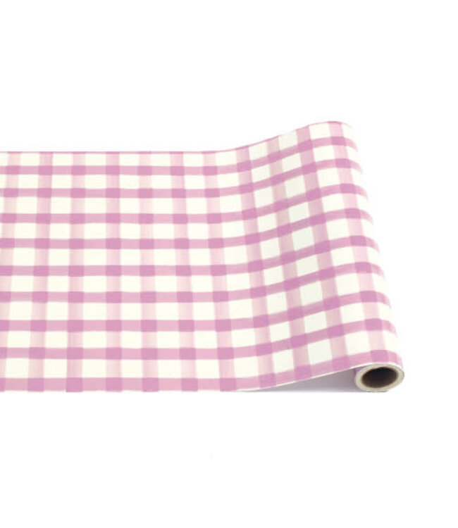 HESTER & COOK Painted Check Runner