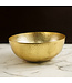 Gold Round Hammered Bowl