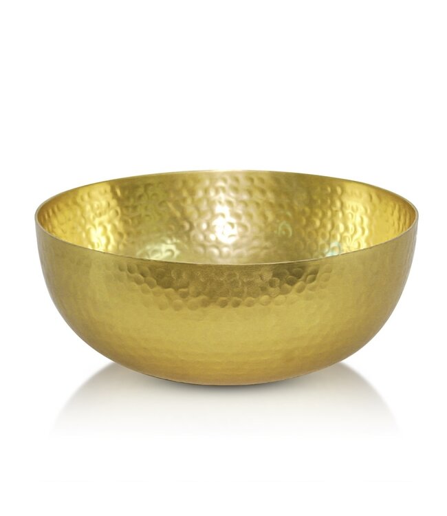 Gold Round Hammered Bowl