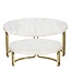 White  Marble Oval Cake Stand - Sold Individually