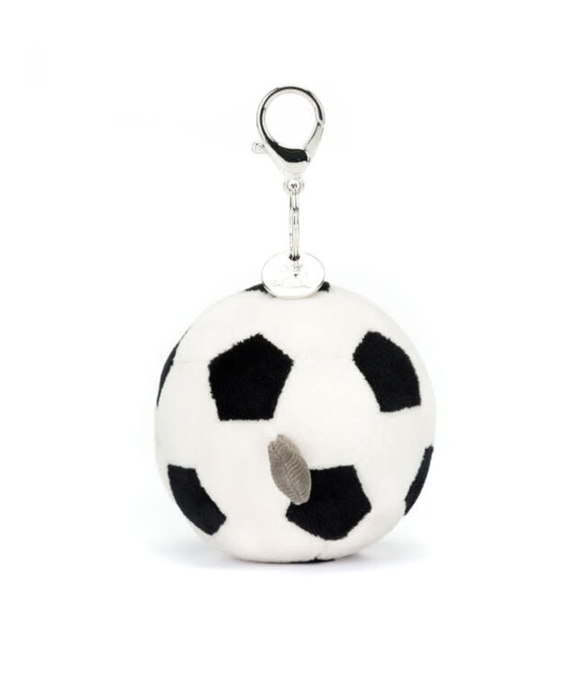 JELLYCAT Amuseables Sports Soccer Bag Charm