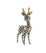 MACKENZIE CHILDS Courtly Check Deary Deer - Gold