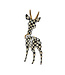 MACKENZIE CHILDS Courtly Check Deary Deer - Gold