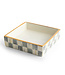 MACKENZIE CHILDS Sterling Check Cocktail Napkin Holder