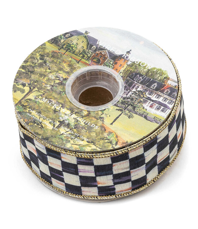 MACKENZIE CHILDS Courtly Check 2" Ribbon