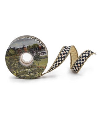 MACKENZIE CHILDS Courtly Check 1" Ribbon