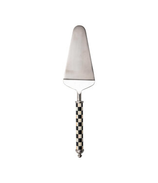 MACKENZIE CHILDS Courtly Check Supper Club Pie Server