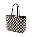 MACKENZIE CHILDS Courtly Check Marche Medium Tote