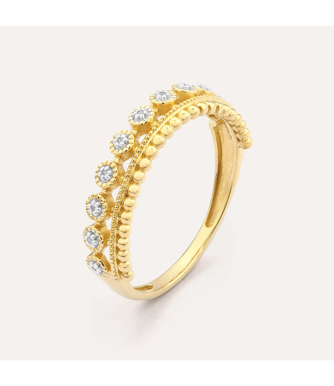 ELLA STEIN Queen Of Havana Sterling Silver Stackable Ring