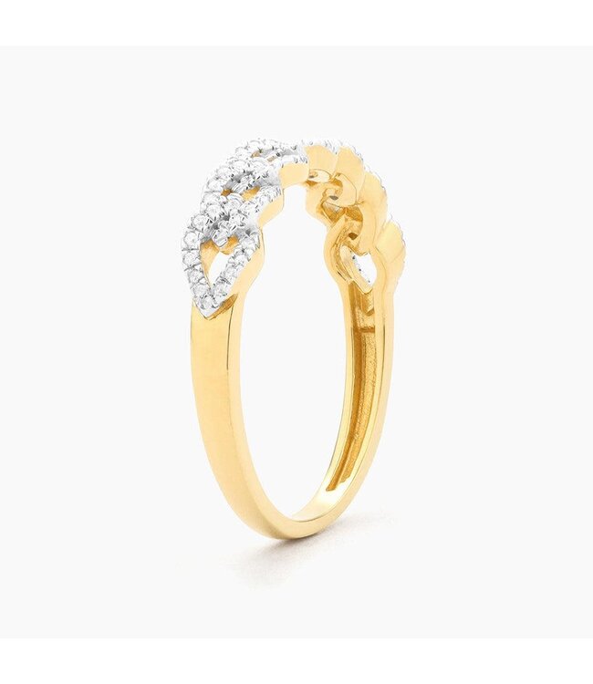 ELLA STEIN Braids For Days Stackabel Ring