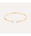 ELLA STEIN Twin Hearts Cuff Bracelet