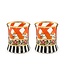 MACKENZIE CHILDS Maypole Tumbler Glass - Sold Individually