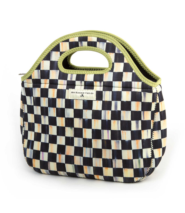 MACKENZIE CHILDS Courtly Check Lunch Tote