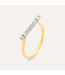 ELLA STEIN Diamond Log Statement Ring