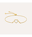 ELLA STEIN Beaded Heart Bolo Bracelet