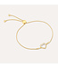 ELLA STEIN Beaded Heart Bolo Bracelet