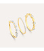 ELLA STEIN Shiny Three Stackable Ring