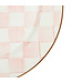 MACKENZIE CHILDS Rosy Check Enamel Serving Platter