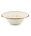 MACKENZIE CHILDS Rosy Check Serving Bowl