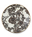 MACKENZIE CHILDS Sterling English Garden Enamel Dinner Plate