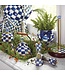 MACKENZIE CHILDS Royal Check Paper Towel Holder