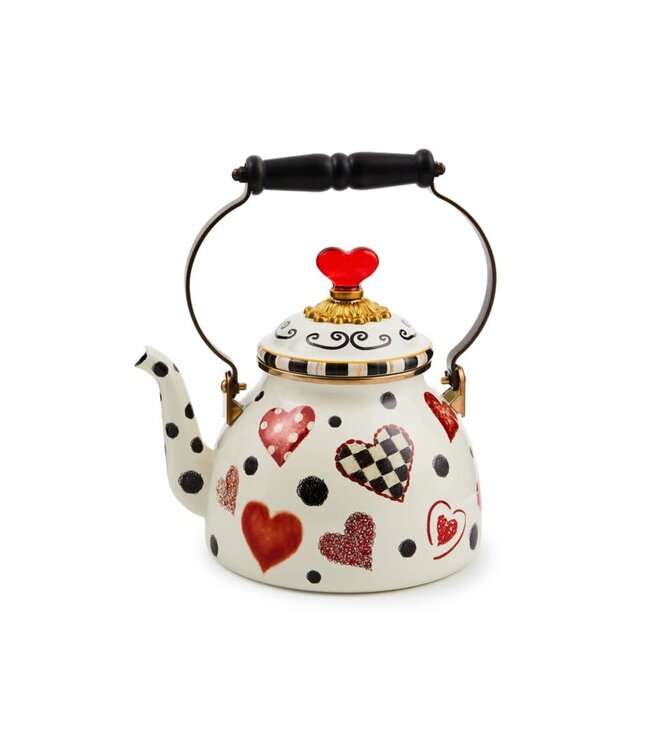 MACKENZIE CHILDS 2 Quart Tea Kettle