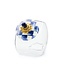 MACKENZIE CHILDS Sweet Jar with Royal Check Enamel Lid