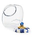 MACKENZIE CHILDS Sweet Jar with Royal Check Enamel Lid