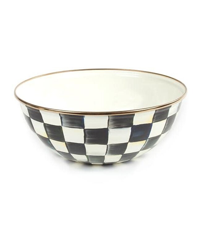 MACKENZIE CHILDS Courtly Check Enamel Everyday Bowl - Medium