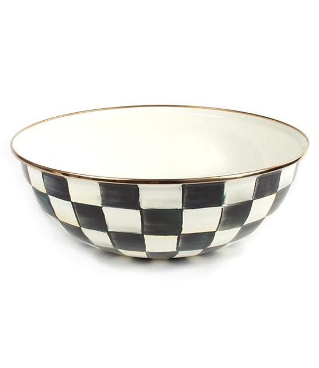 MACKENZIE CHILDS Courtly Check Enamel Everyday Bowl - Extra Large