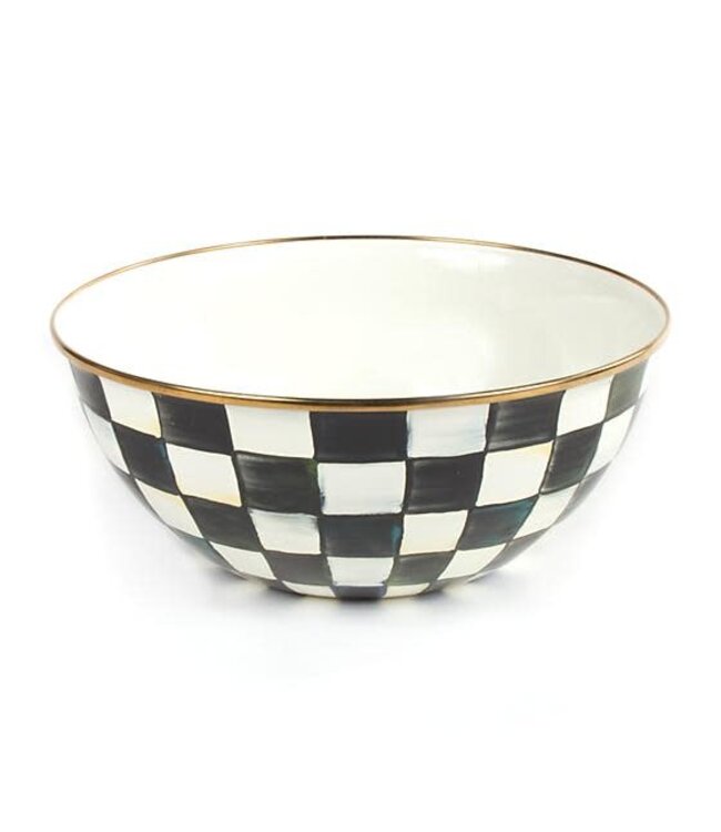 MACKENZIE CHILDS Courtly Check Enamel Everyday Bowl - Large