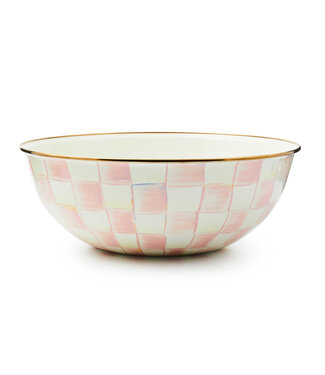 MACKENZIE CHILDS Rosy Check Extra Large Everyday Bowl