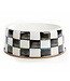 MACKENZIE CHILDS Courtly Check Enamel Pet Dish - Large